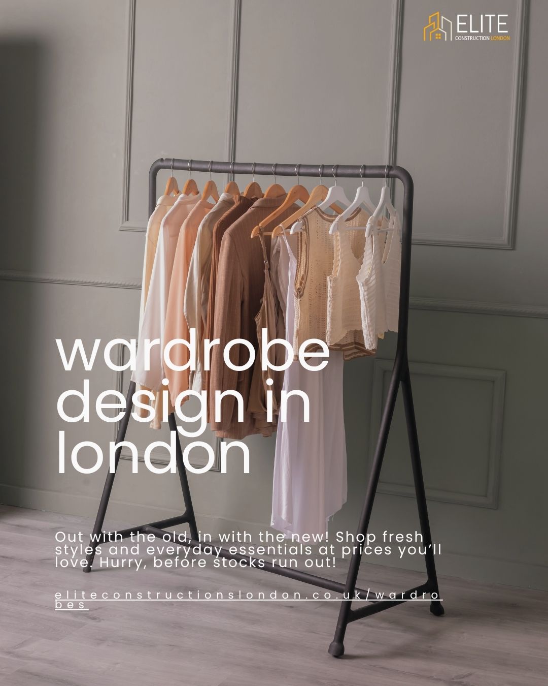 wardrobe design in london