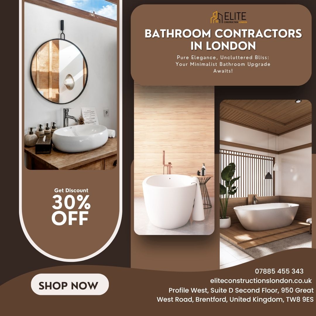 Bathroom contractors in London